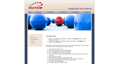Desktop Screenshot of insemble.com
