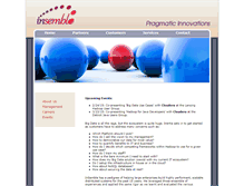 Tablet Screenshot of insemble.com